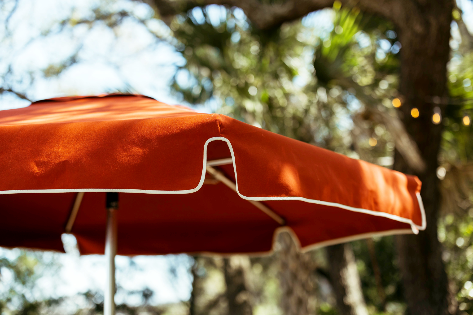 Orange Patio Umbrella