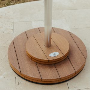 Palmetto Round Anchor in Antique Mahogany.